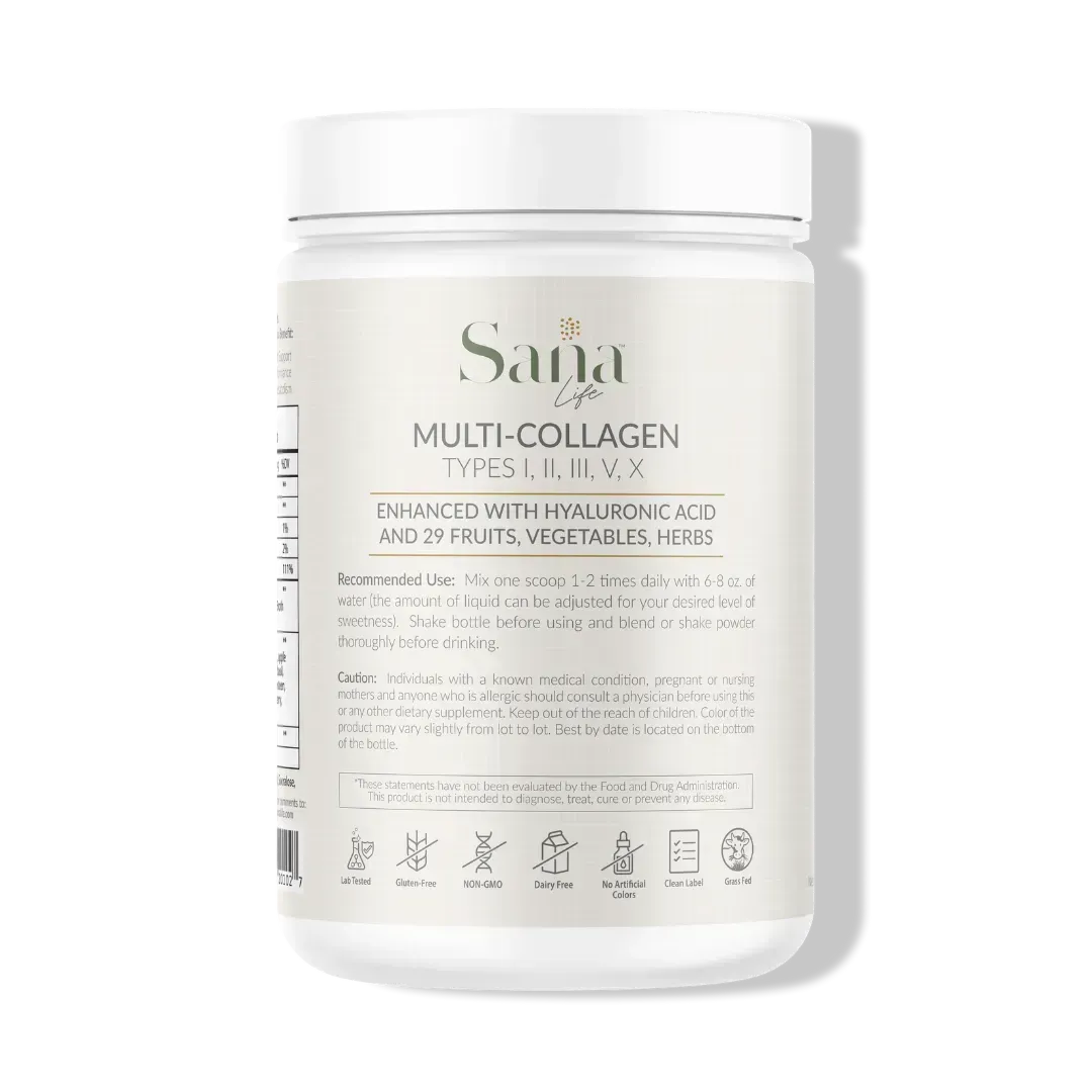 Peach Mango Collagen & Greens - Peach Mango Collagen & Greens - Default Title - Sana Life