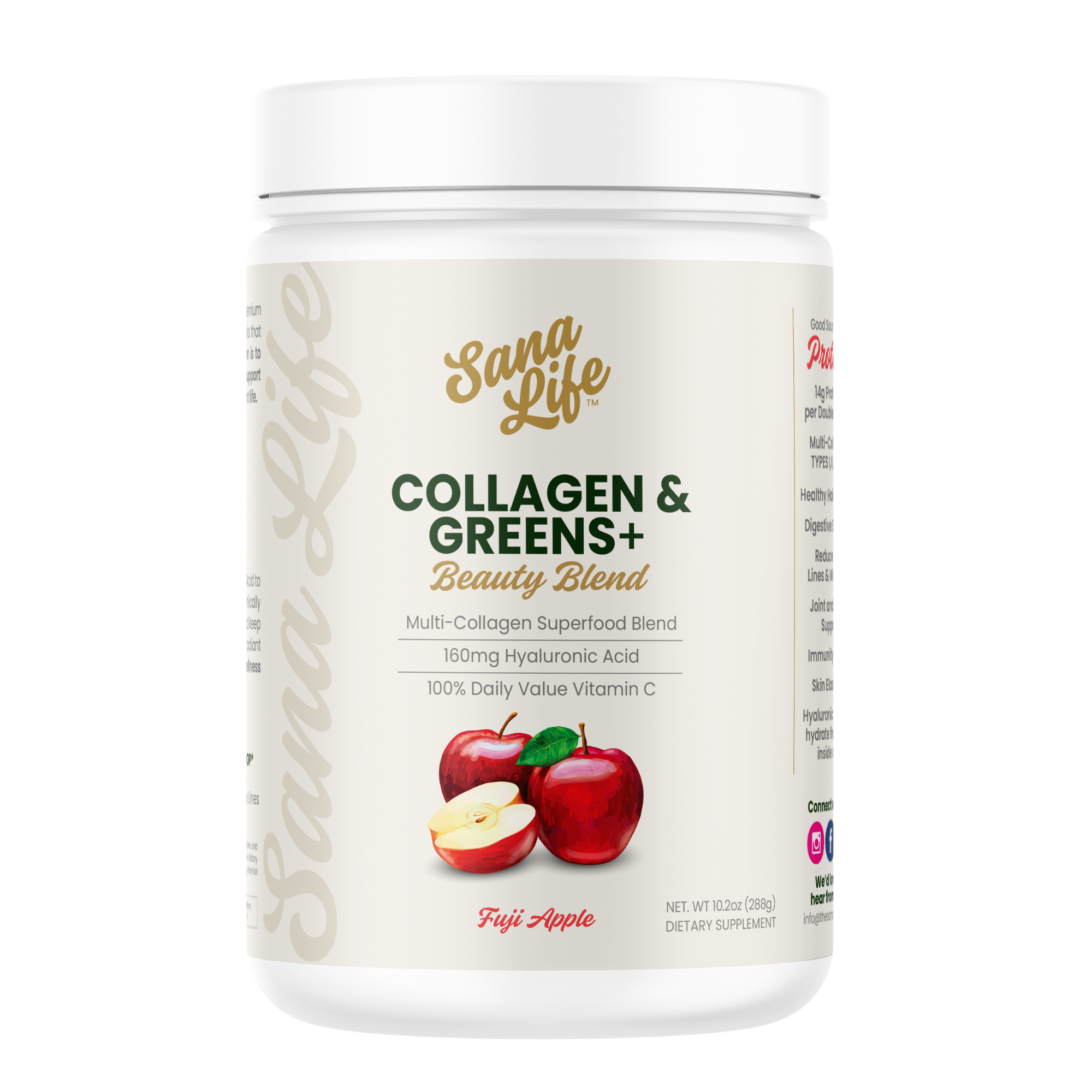 Fuji Apple Collagen & Greens