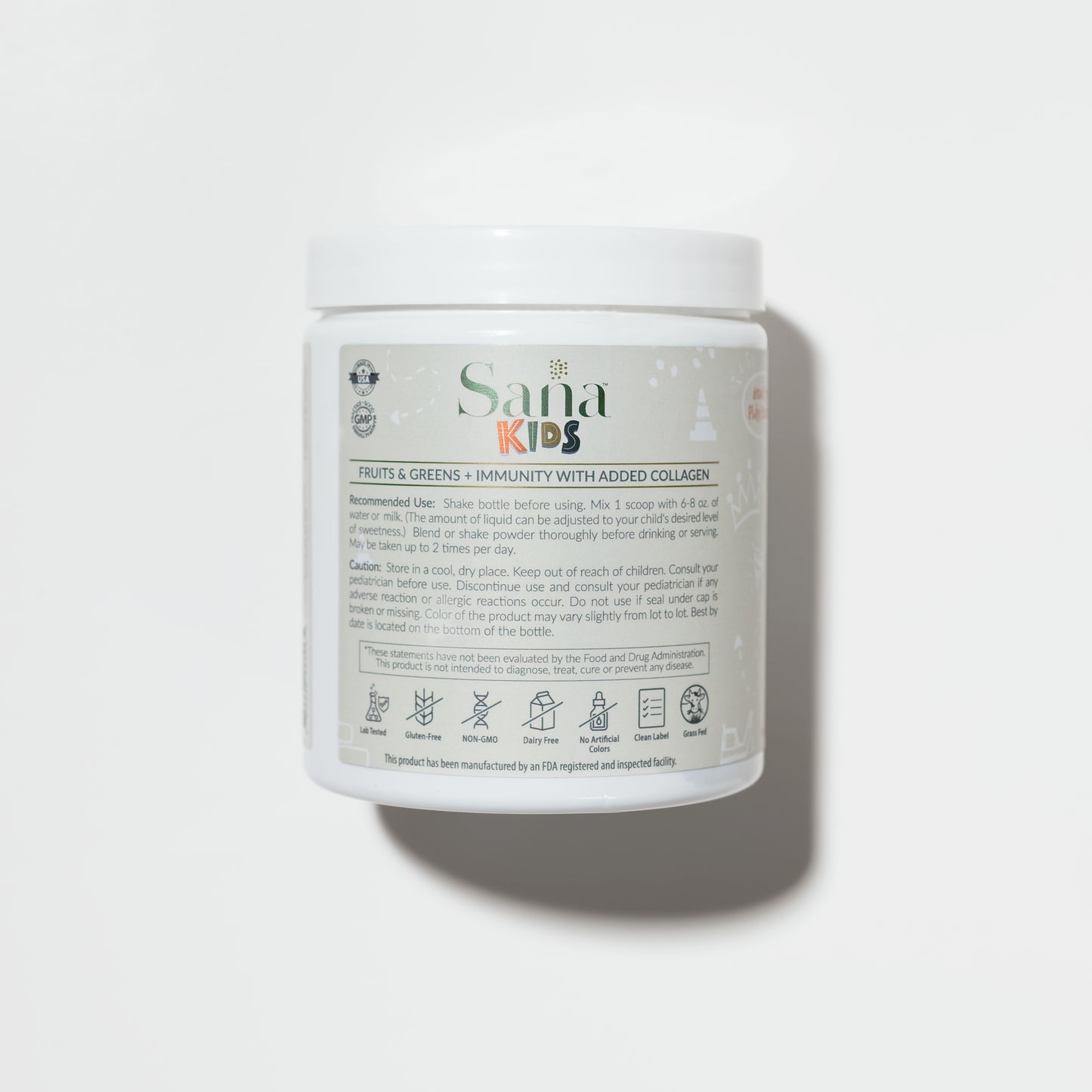 Kids Fruits & Greens with Collagen - Chocolate Cupcake