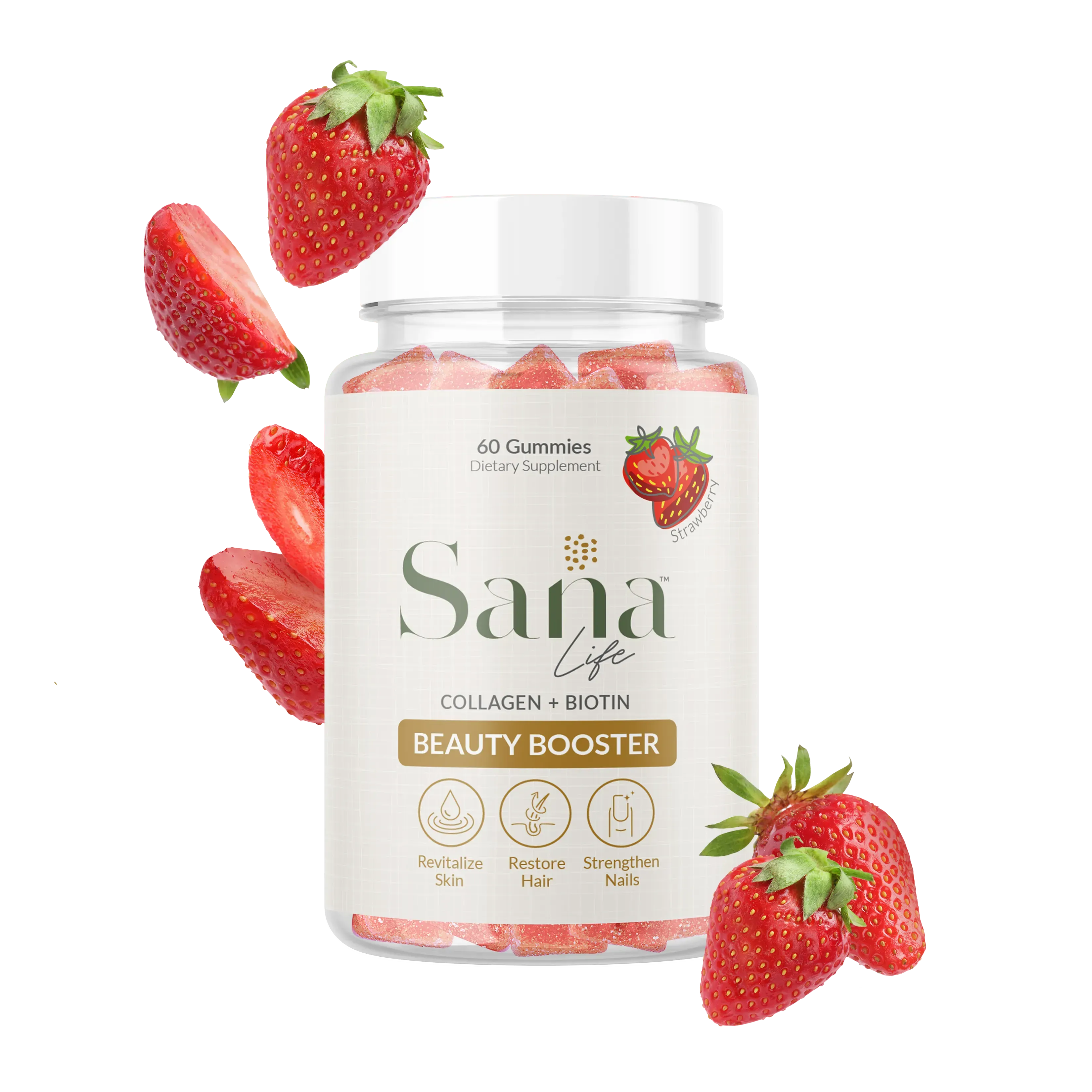 Collagen + Biotin Gummies - Collagen + Biotin Gummies - Default Title - Sana Life