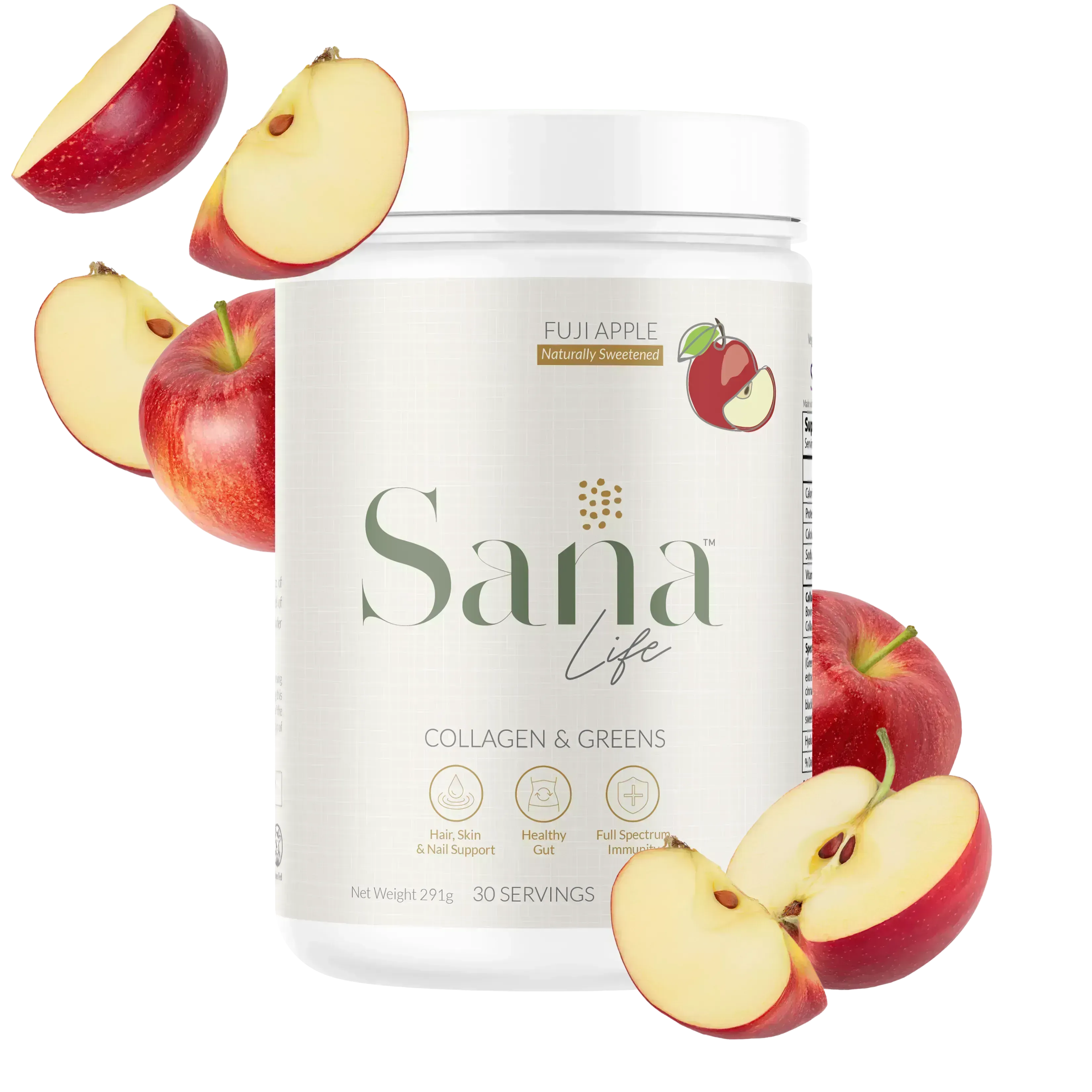 Fuji Apple Collagen & Greens - Fuji Apple Collagen & Greens - Default Title - Sana Life