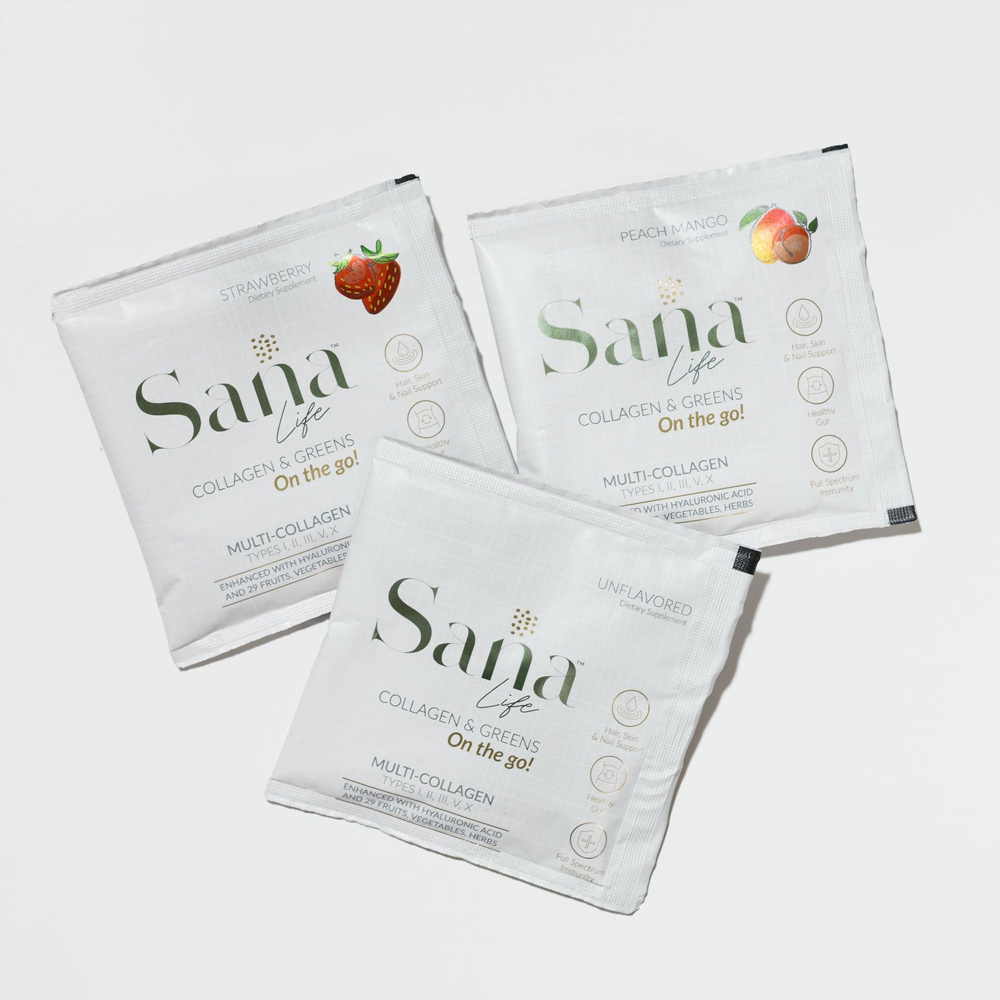 Collagen & Greens On The Go - 3 Sample Packet