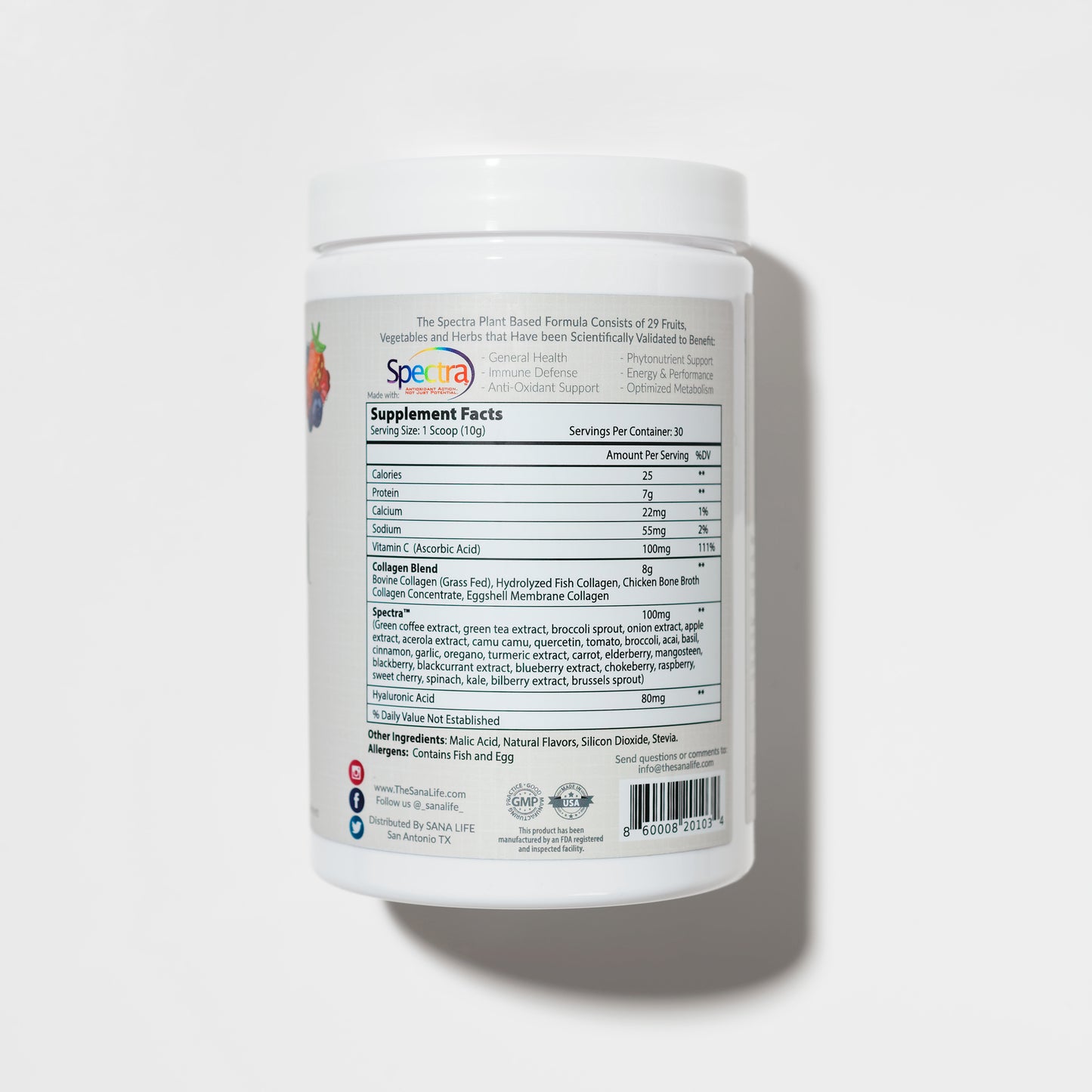 *natural* Very Berry Collagen & Greens
