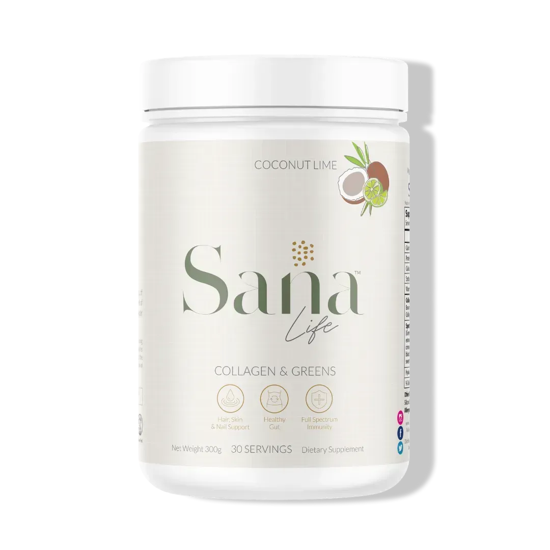 Coconut Lime Collagen & Greens - Coconut Lime Collagen & Greens - Default Title - Sana Life