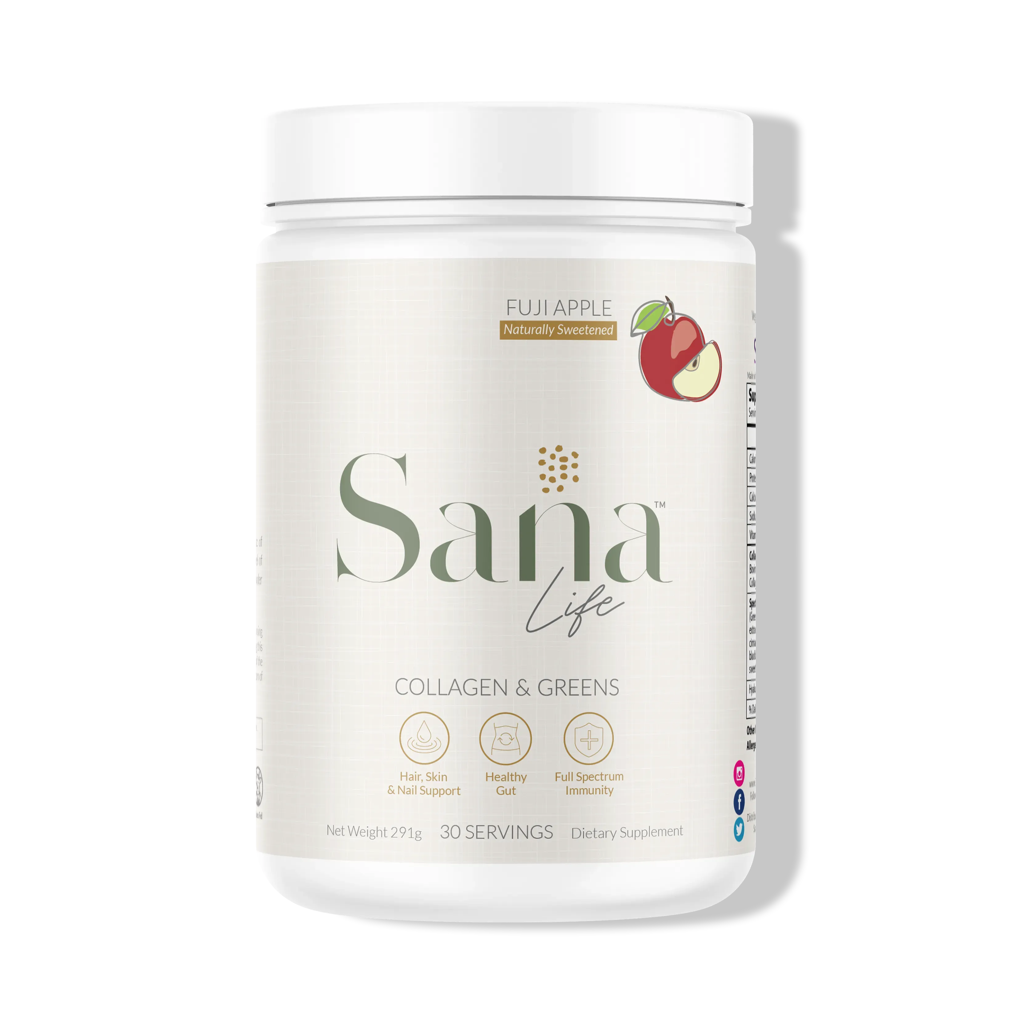 Fuji Apple Collagen & Greens - Fuji Apple Collagen & Greens - Default Title - Sana Life