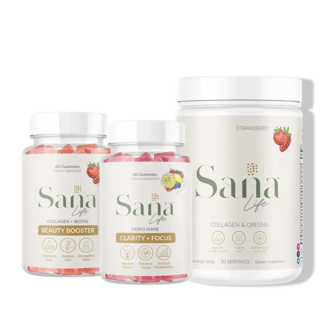 Mind + Body + Beauty Bundle - Mind + Body + Beauty Bundle - Fuji Apple - Sana Life