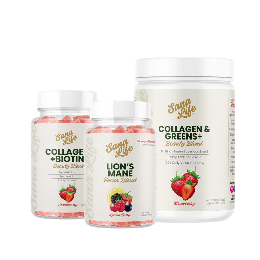 Mind + Body + Beauty Bundle - Mind + Body + Beauty Bundle - Fuji Apple - Sana Life