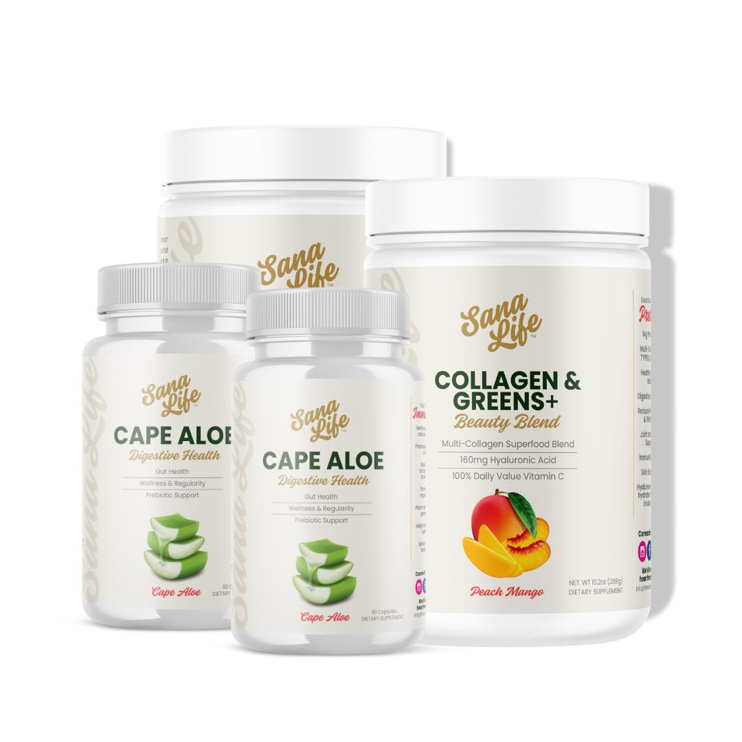 Gut Health Plus Bundle - Gut Health Plus Bundle - Fav 1: Fuji Apple / Flavor 2: Fuji Apple - Sana Life
