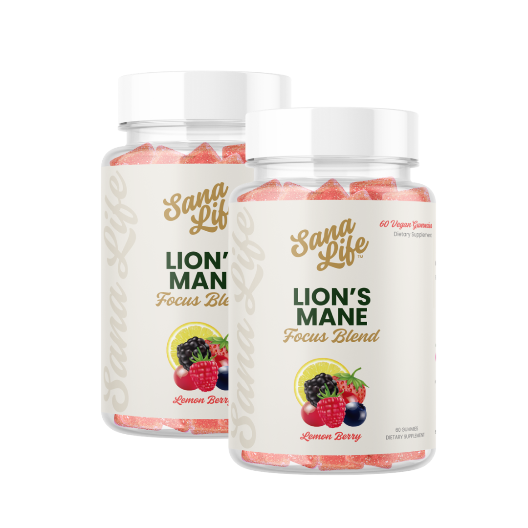 Lion's Mane Double Bundle - Lion's Mane Double Bundle - Default Title - Sana Life